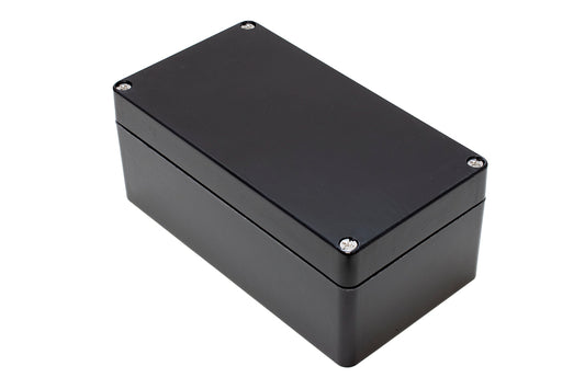Hammond 1590ZGRP123BK Polycarbonate Enclosure, Black, Watertight, IP66, NEMA 4X, Gasket