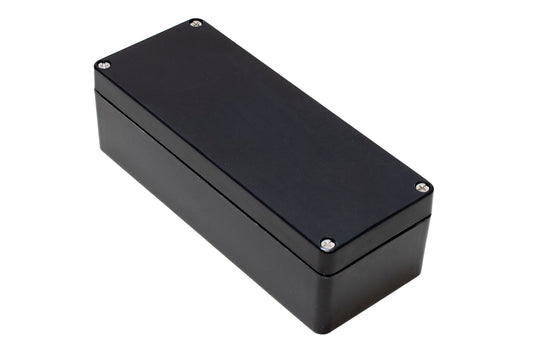 Hammond 1590ZGRP131BK Polycarbonate Enclosure, Black, Watertight, IP66, NEMA 4X, Gasket