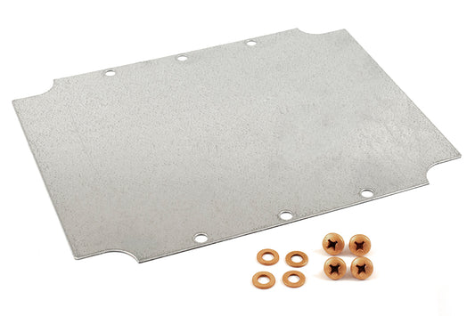 Hammond 1590ZGRP233PL Polycarbonate Enclosure, Gray Body, Clear Lid, Watertight, IP66, NEMA 4X, Gasket