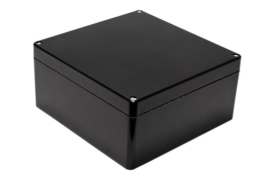 Hammond 1590ZGRP234BK Polycarbonate Enclosure, Black, Watertight, IP66, NEMA 4X, Gasket