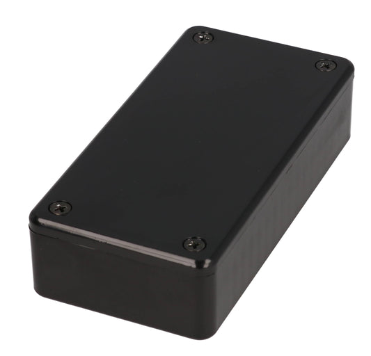 Hammond 1591ABK ABS Plastic Enclosure, Black (3.9" x .82" x 2.15")