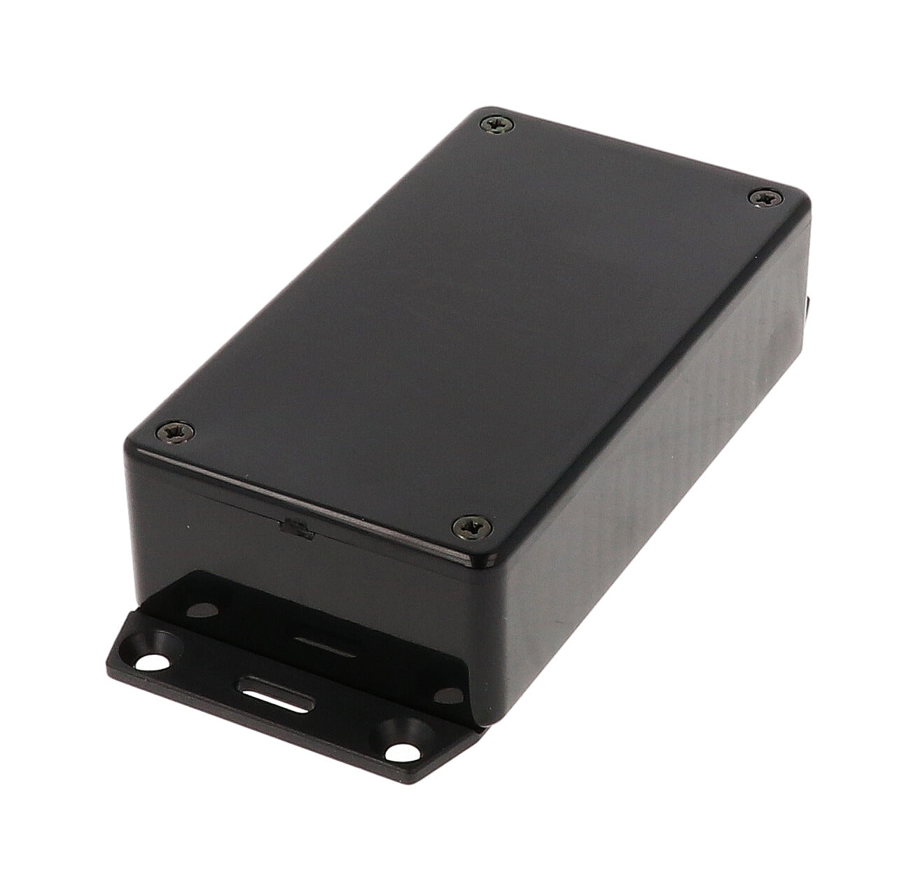 Hammond 1591BF2BK ABS Plastic Enclosure with Flange, Black (4.4" x 2.4" x 1.1")