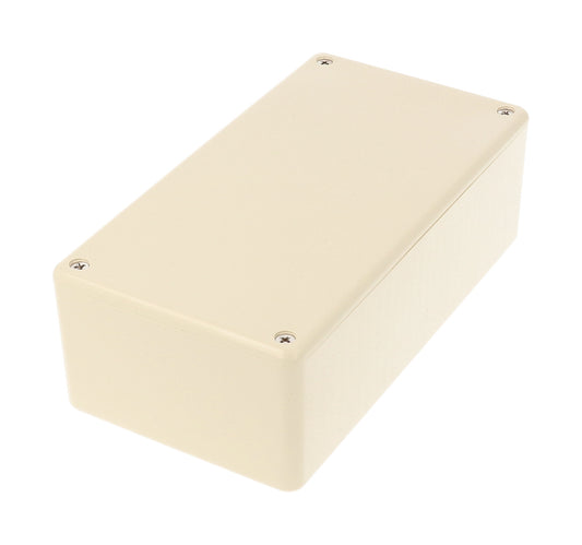 Hammond 1591DBG ABS Plastic Enclosure, Beige, Card Guides, Lap-Joint, IP54, UL94 V-0