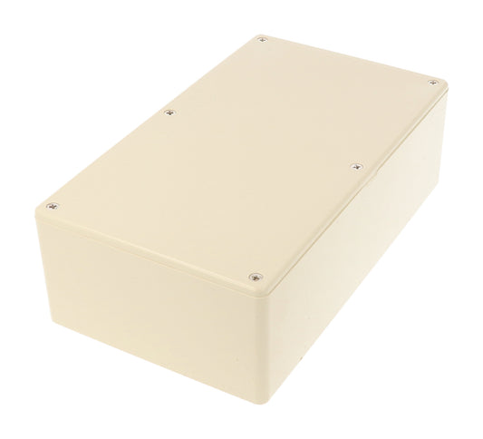 Hammond 1591EBG ABS Plastic Enclosure, Beige, Card Guides, Lap-Joint, IP54, UL94 V-0