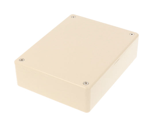 Hammond 1591GBG ABS Plastic Enclosure, Beige, Card Guides, Lap-Joint, IP54, UL94 V-0