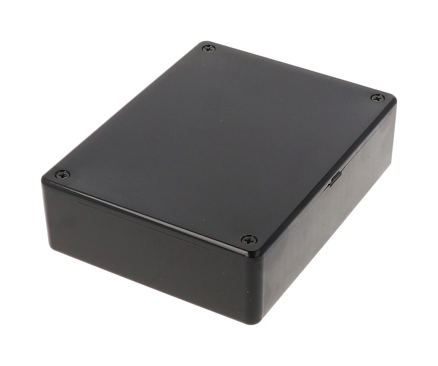 Hammond 1591GBK Black ABS Plastic Enclosure 4.8" x 3.7" x 1.2"