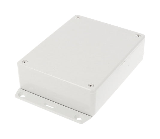 Hammond 1591GF2SGY ABS Plastic Enclosure, Gray, Flanged Bottom, Card Guides, Lap-Joint, IP54, UL94 V-0