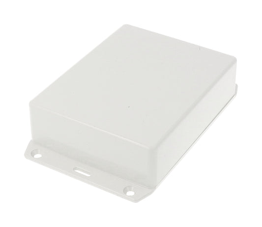 Hammond 1591GFLGY ABS Plastic Enclosure, Gray, Flanged Lid, Card Guides, Lap-Joint, IP54, UL94 V-0