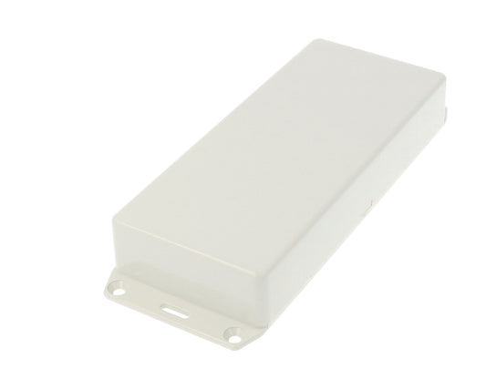 Hammond 1591HFLGY ABS Plastic Enclosure, Gray, Flanged Lid, Card Guides, Lap-Joint, IP54, UL94 V-0