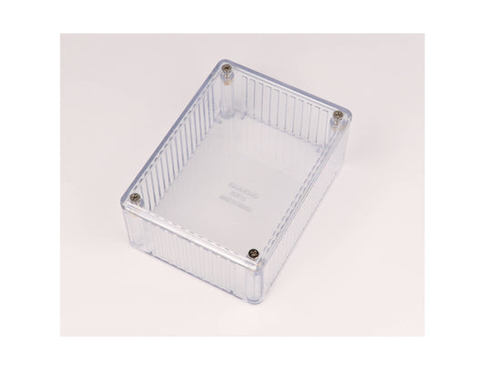 Hammond 1591STCL Translucent Polycarbonate Enclosure, Clear, Card Guides, Lap-Joint, IP54, UL94 V-0
