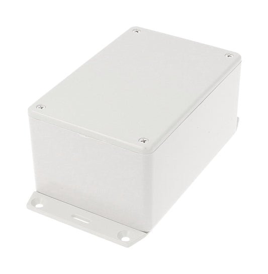 Hammond 1591TF2SGY ABS Plastic Enclosure, Gray, Flanged Bottom, Card Guides, Lap-Joint, IP54, UL94 V-0