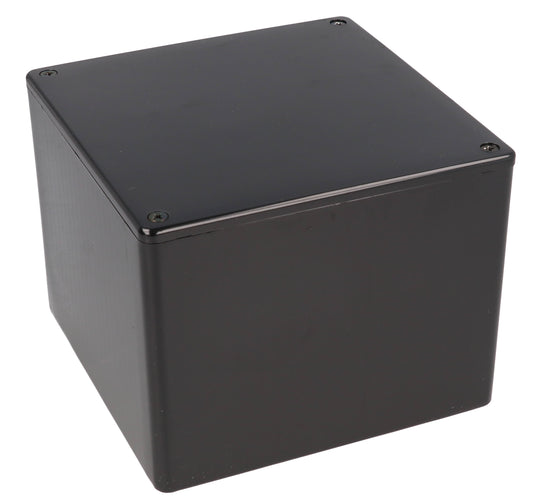 Hammond 1591VBK Black ABS Plastic Enclosure 4.7" x 4.7" x 3.5"