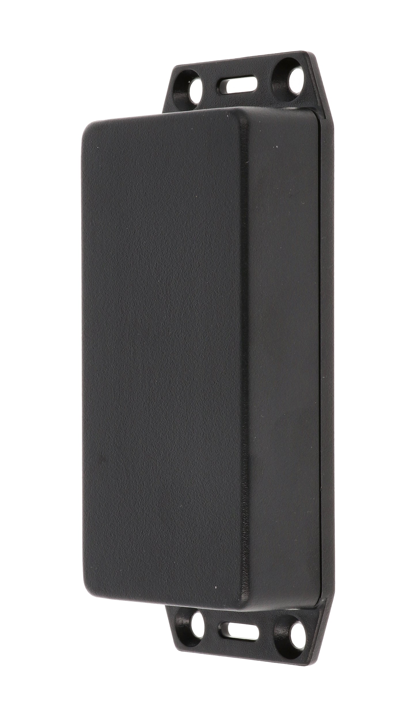 Hammond 1591XXAFLBK Black ABS Plastic Enclosure Flanged Lid 3.9" x 2" x 0.8"