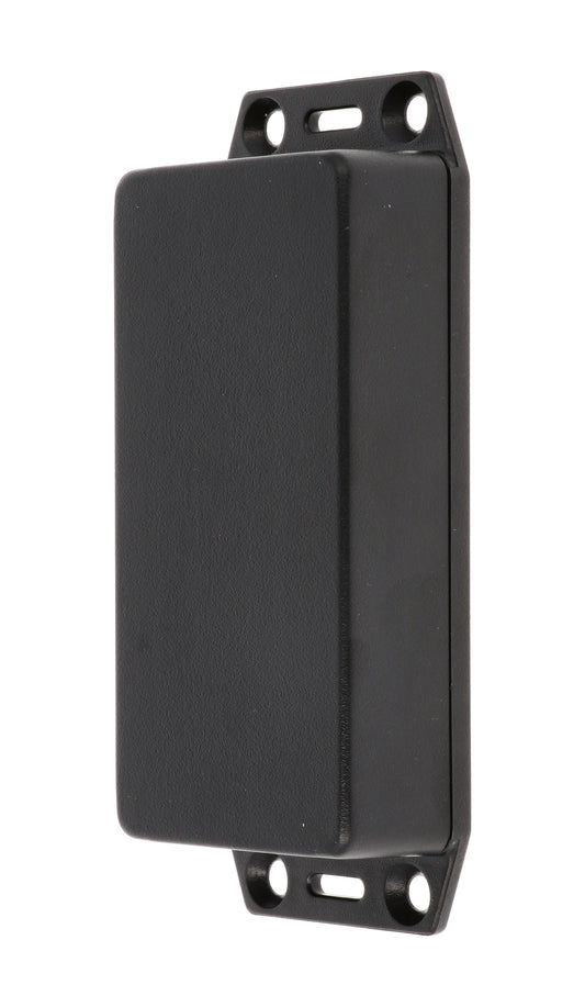 Hammond 1591XXAFLBK Black ABS Plastic Enclosure Flanged Lid 3.9" x 2" x 0.8"