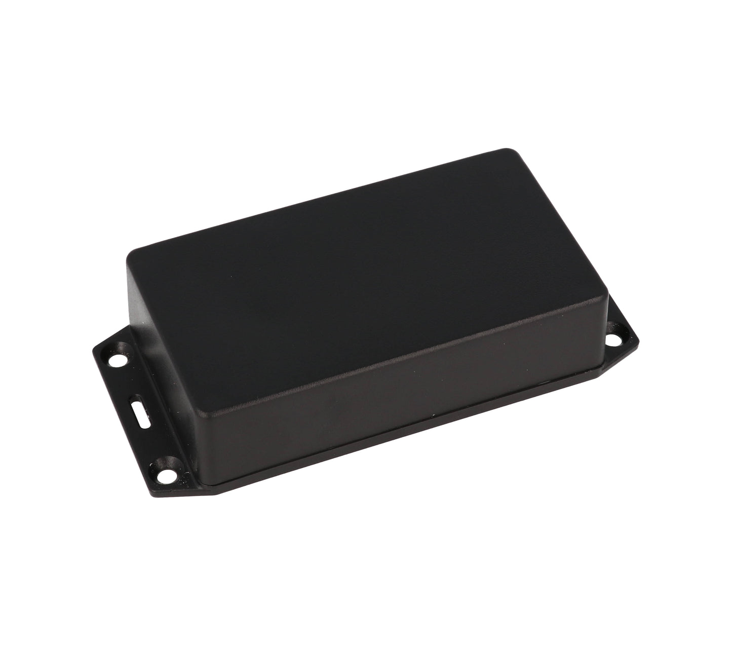 Hammond 1591XXBSFLBK Black ABS Plastic Enclosure Flange Lid 4.4" x 2.5" x 1.1"