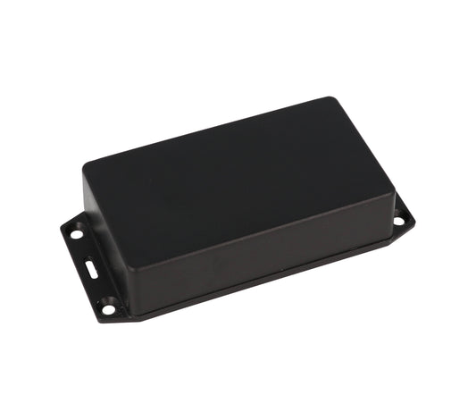 Hammond 1591XXBSFLBK Black ABS Plastic Enclosure Flange Lid 4.4" x 2.5" x 1.1"