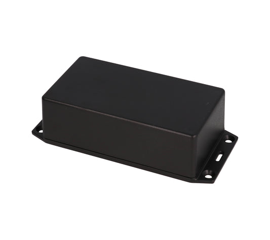 Hammond 1591XXCSFLBK Black ABS Plastic Enclosure Flange Lid 4.7" x 2.6" x 1.4"