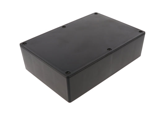 Hammond 1591XXFBK ABS Plastic Enclosure, Black (8.7" x 5.9" x 2.3")