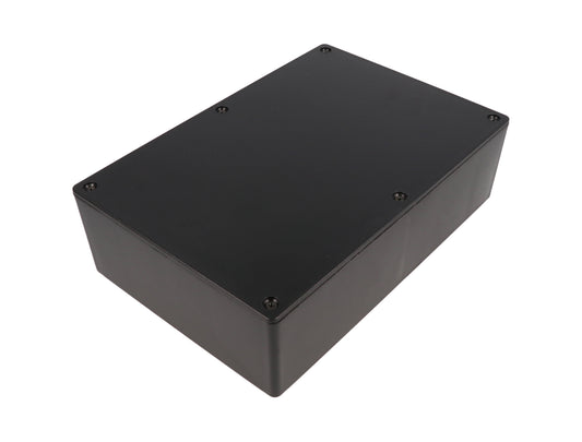 Hammond 1591XXFSBK Black ABS Plastic Enclosure 8.7" x 5.9" x 2.3"