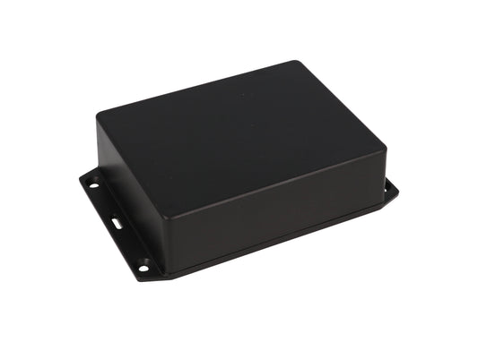 Hammond 1591XXGSFLBK Black ABS Plastic Enclosure Flange Lid 4.8" x 3.7" x 1.4"