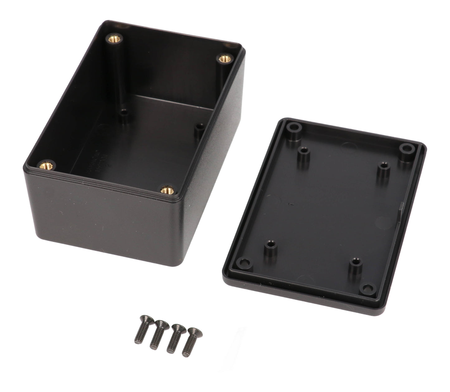 Hammond 1591XXLBK Black ABS Plastic Enclosure 3.4" x 2.2" x 1.4"