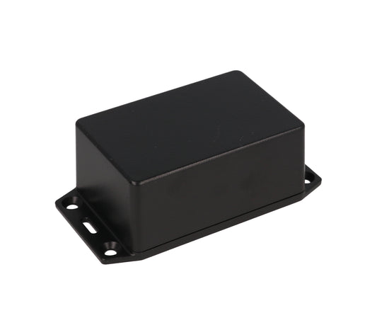 Hammond 1591XXLFLBK Black ABS Plastic Enclosure Flange Lid 3.4" x 2.2" x 1.4"