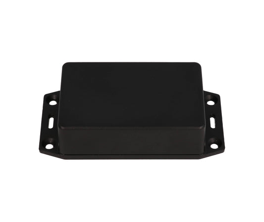 Hammond 1591XXMSFLBK Black ABS Plastic Enclosure Flanged Lid 3.3" x 2.2" x 0.9"