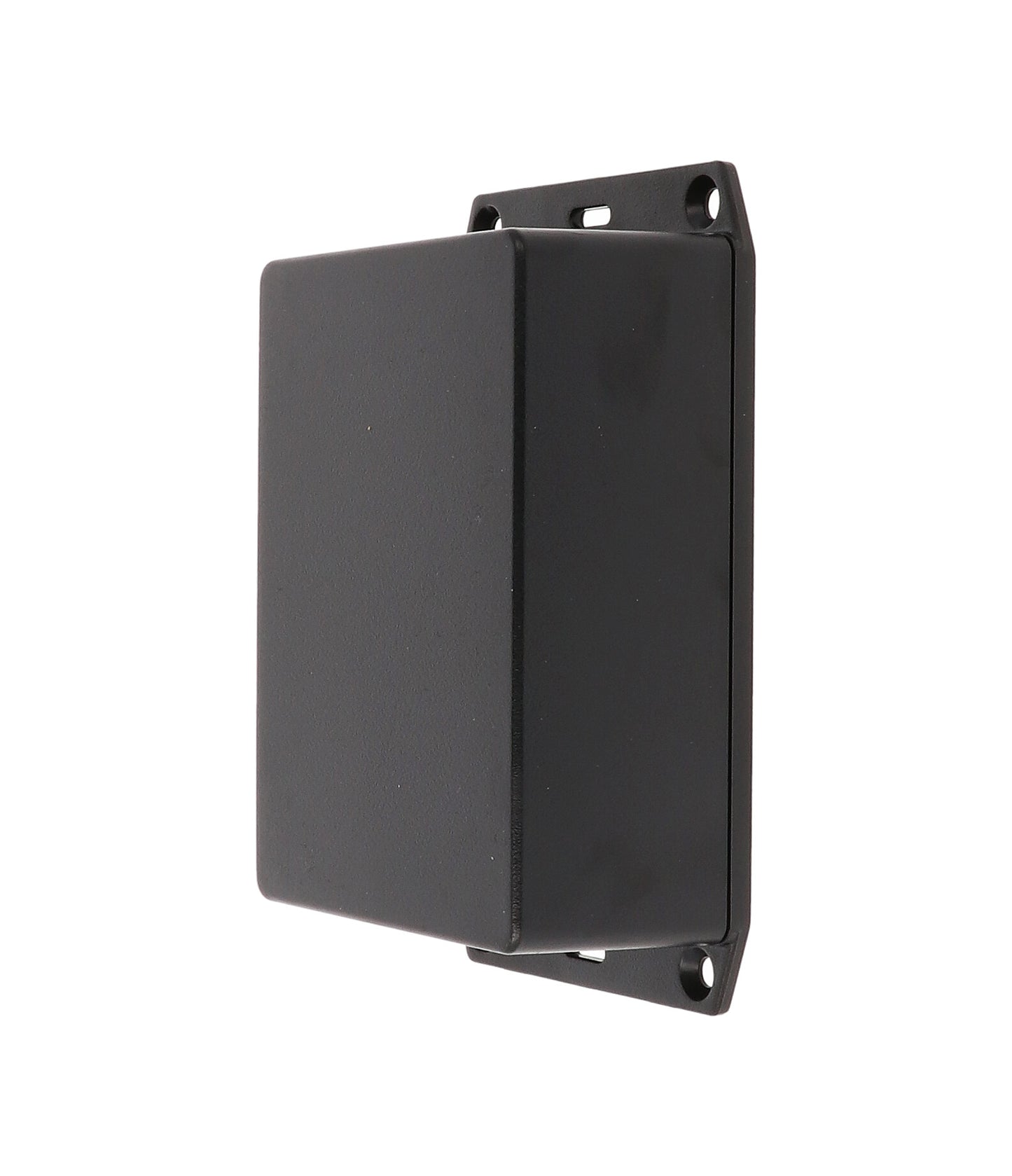 Hammond 1591XXSFLBK Black ABS Plastic Enclosure Flanged Lid 4.3" x 3.2" x 1.6"