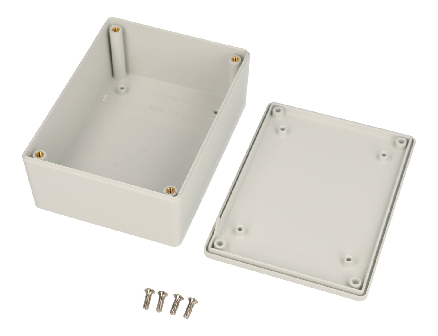 Hammond 1591XXSGY Gray ABS Plastic Enclosure 4.3" x 3.2" x 1.6"