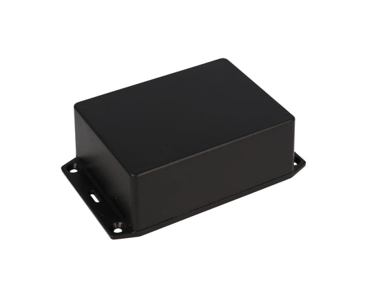 Hammond 1591XXSSFLBK Black ABS Plastic Enclosure Flanged Lid 4.3" x 3.2" x 1.6"