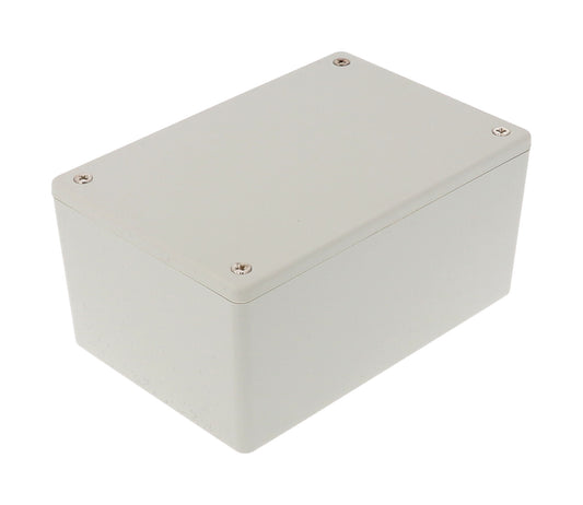 Hammond 1591XXTGY ABS Plastic Enclosure, Gray, PCB Standoffs, Tongue-And-Groove, IP54, UL94 V-0