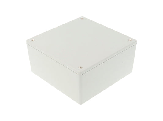 Hammond 1591XXUGY ABS Plastic Enclosure, Gray, PCB Standoffs, Tongue-And-Groove, IP54, UL94 V-0