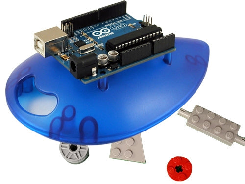 Hammond 1593HAMEGG1TBU Arduino Development Board Enclosure, Transparent Blue (5.71" x 3.94" x 1.3")