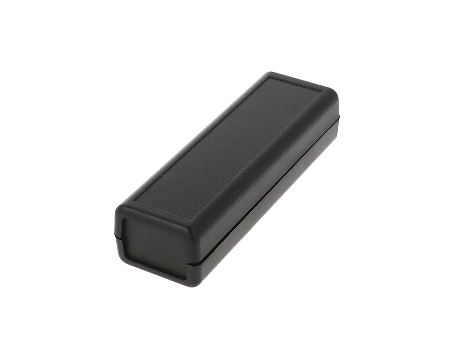 Hammond 1593DBK Black ABS Plastic Enclosure 4.5" x 1.4" x 1"