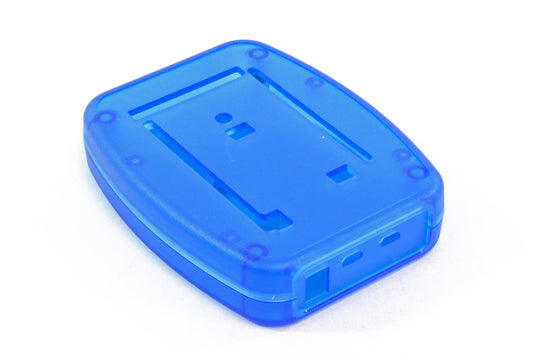 Hammond 1593HAMAR3TBU ABS Enclosure Designed For Arduino Due / Mega 2560, 4.72" x 3.74" x 1.06", Transparent Blue.