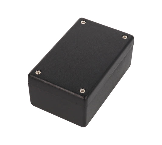 Hammond 1594CBK Black ABS Plastic Enclosure 4.1" x 2.6" x 1.3"
