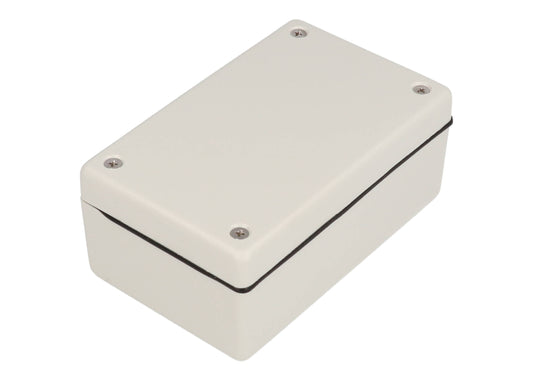 Hammond 1594CWGY 1594 Series Heavy Duty Watertight Flame Retardant ABS Enclosure, IP66, 4.19" x 2.6" x 1.77", Gray.