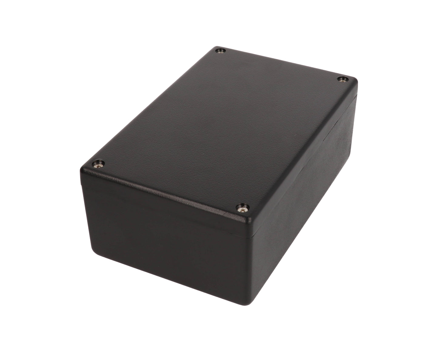 Hammond 1594EBK Black ABS Plastic Enclosure 6.6" x 4.2" x 2.1"