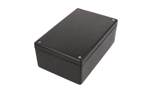 Hammond 1594EWBK Heavy Duty ABS Plastic Watertight Enclosure, Black (6.5" x 4.1" x 2.1")