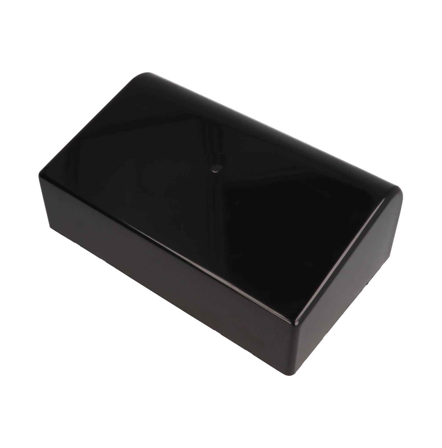 Hammond 1595EBK ABS Plastic Sloped Instrument Enclosure, Black (8.46" x 5.12" x 2.95")
