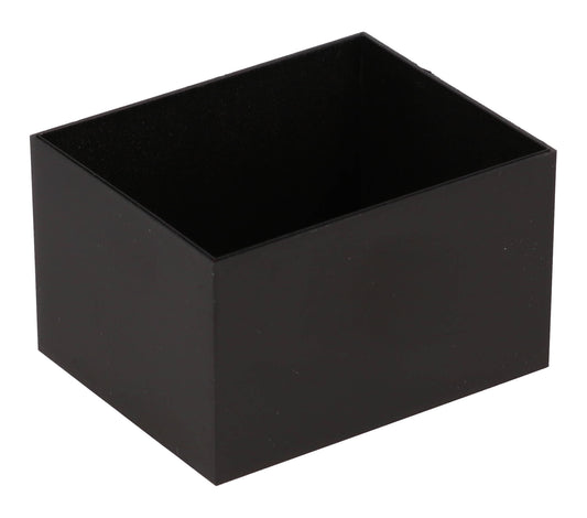 Hammond 1596B104-10 1596 Series Black ABS Plastic Potting Box, One-Piece No-Lid Design, 50 mm x 40 mm x 30 mm, 10-Pack.