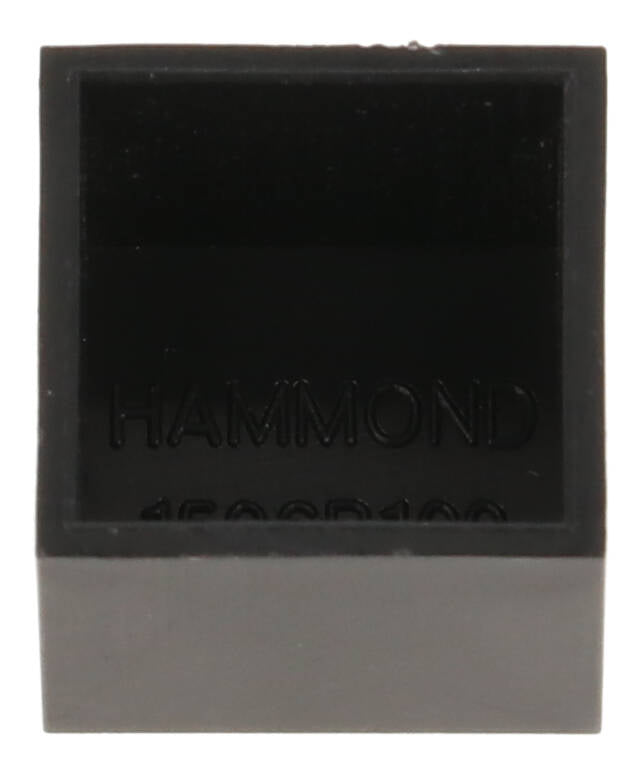 Hammond 1596B109 Black ABS Plastic Potting Box 0.45" x 0.45" x 0.36"