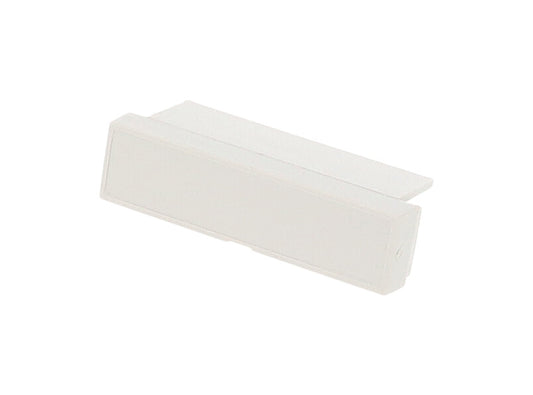 Hammond 1597D3MTC 1597DM Series Blank Closed Terminal Cover, Compatible With DIN 3, DIN 6, DIN 9 DIN Rail Enclosures.