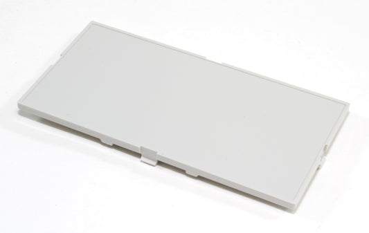 Hammond 1597D5MPRH 1597DM Series Gray Top Cover With Inlay, Compatible With DIN 5 DIN Rail Enclosures.
