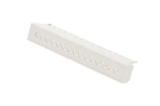 Hammond 1597D5MTCKO 1597DM Series Terminal Cover With Punch-Out Holes, Compatible With DIN 5 DIN Rail Enclosures.