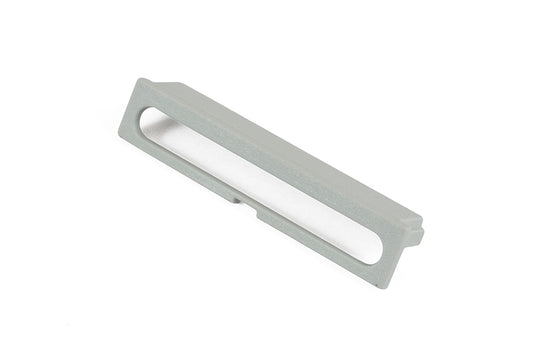Hammond 1597DINCOV12GY 1597DIN Series Oval Cover, Gray, For 1597DIN Modular DIN Rail Enclosures.