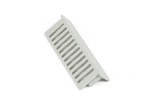 Hammond 1597DINCOV13GY 1597DIN Series Vented Cover, Gray, For 1597DIN Modular DIN Rail Enclosures.