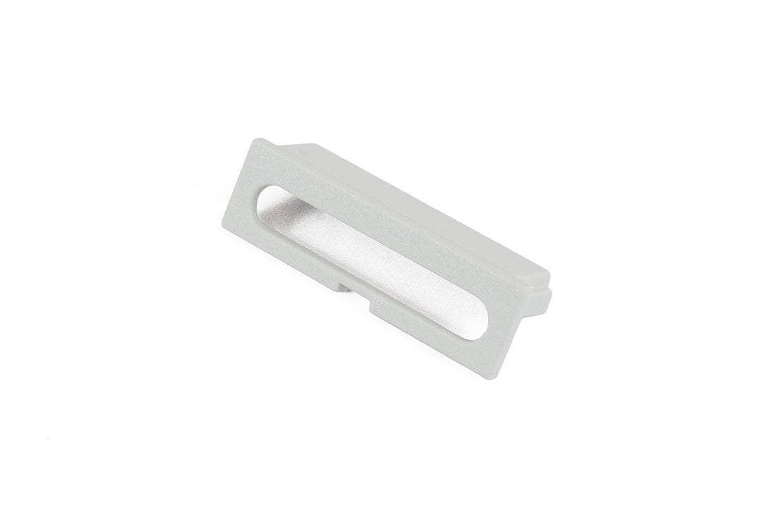 Hammond 1597DINCOV2GY 1597DIN Series Oval Cover, Gray, For 1597DIN Modular DIN Rail Enclosures.