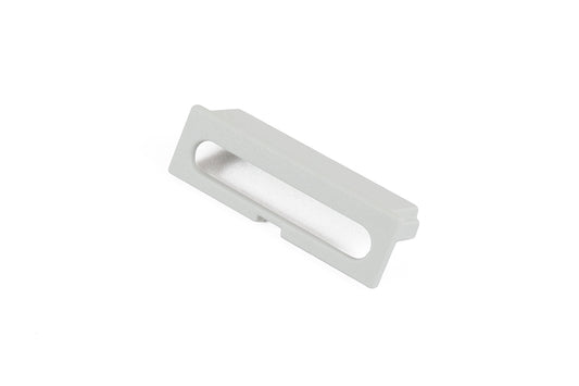 Hammond 1597DINCOV2GY 1597DIN Series Oval Cover, Gray, For 1597DIN Modular DIN Rail Enclosures.