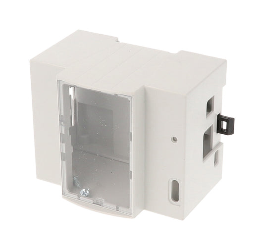 Hammond 1597KIT4MCBB 1597KIT Series Embedded DIN Rail Mounted Enclosure For Beaglebone Black Standard, 90.5 mm x 72 mm x 62 mm, Light Gray/Clear.